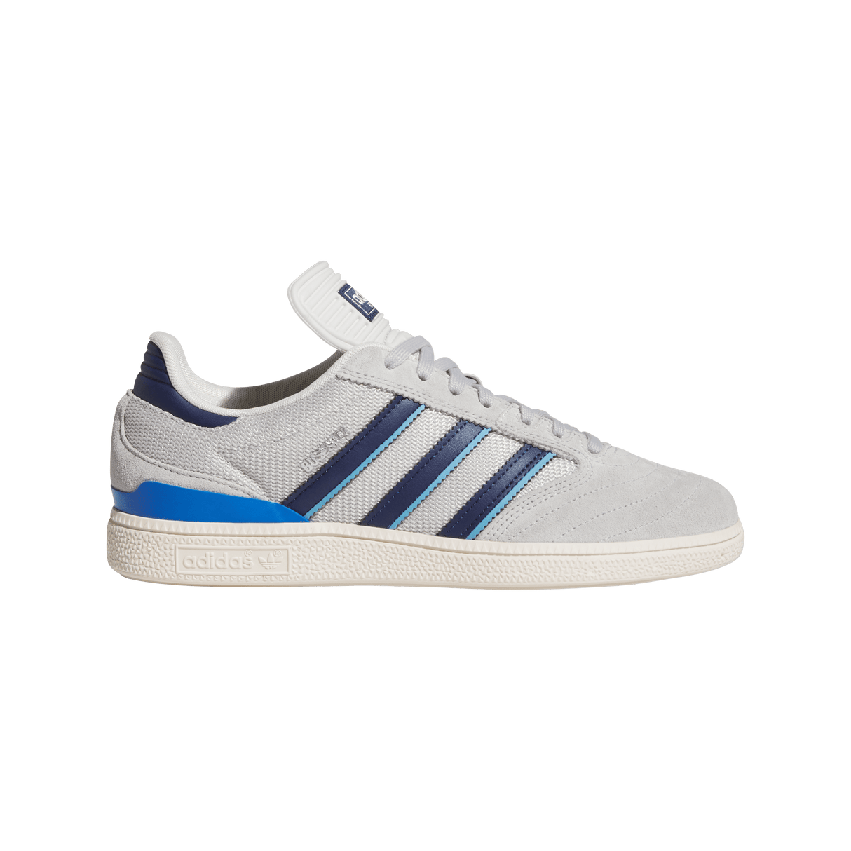 ADIDAS Busenitz Pro Shoes Grey Two/Dark Blue/Chalk White Men's Skate Shoes Adidas
