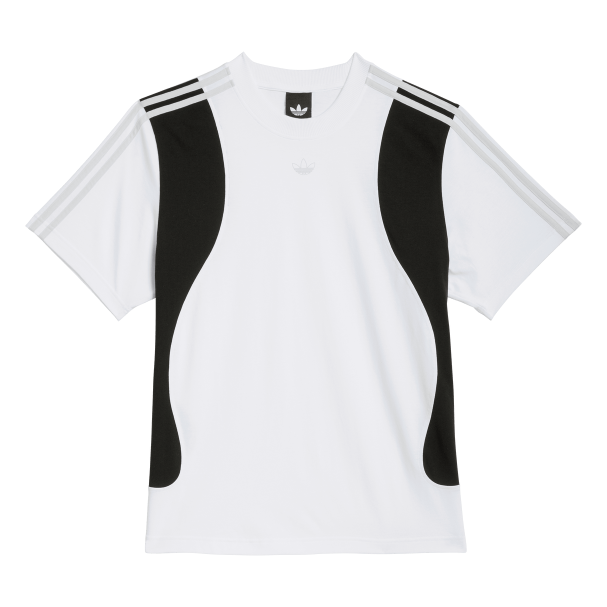 ADIDAS Tyshawn T-Shirt White/Black Men's Short Sleeve T-Shirts Adidas