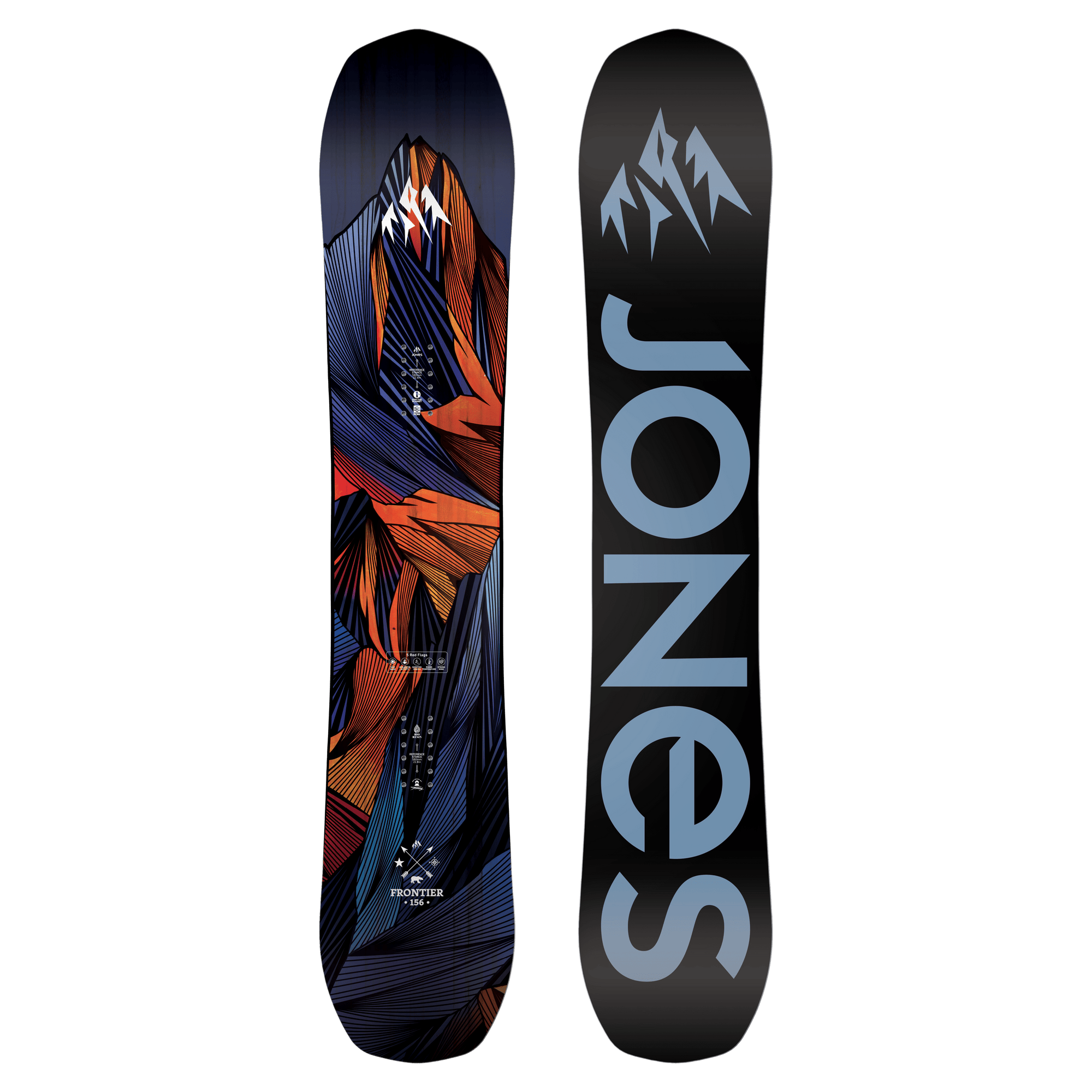 JONES Frontier Snowboard 2024 Men's Snowboards Jones Snowboards 