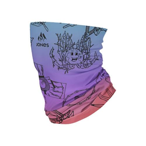 JONES Fleece Lined Tweaker Icon Neckwarmer Winter Face Masks Jones Snowboards