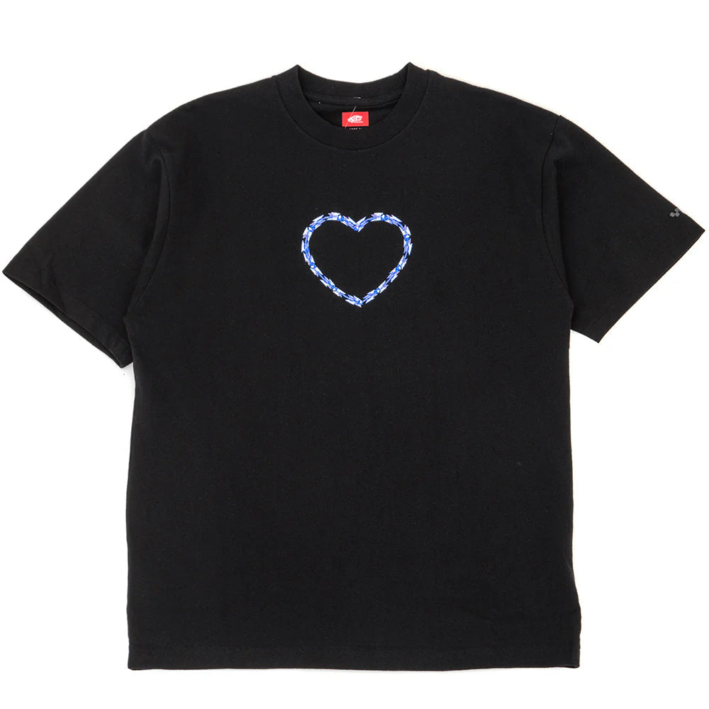 VANS Skate Blade Heart T-Shirt Black Men's Short Sleeve T-Shirts Vans