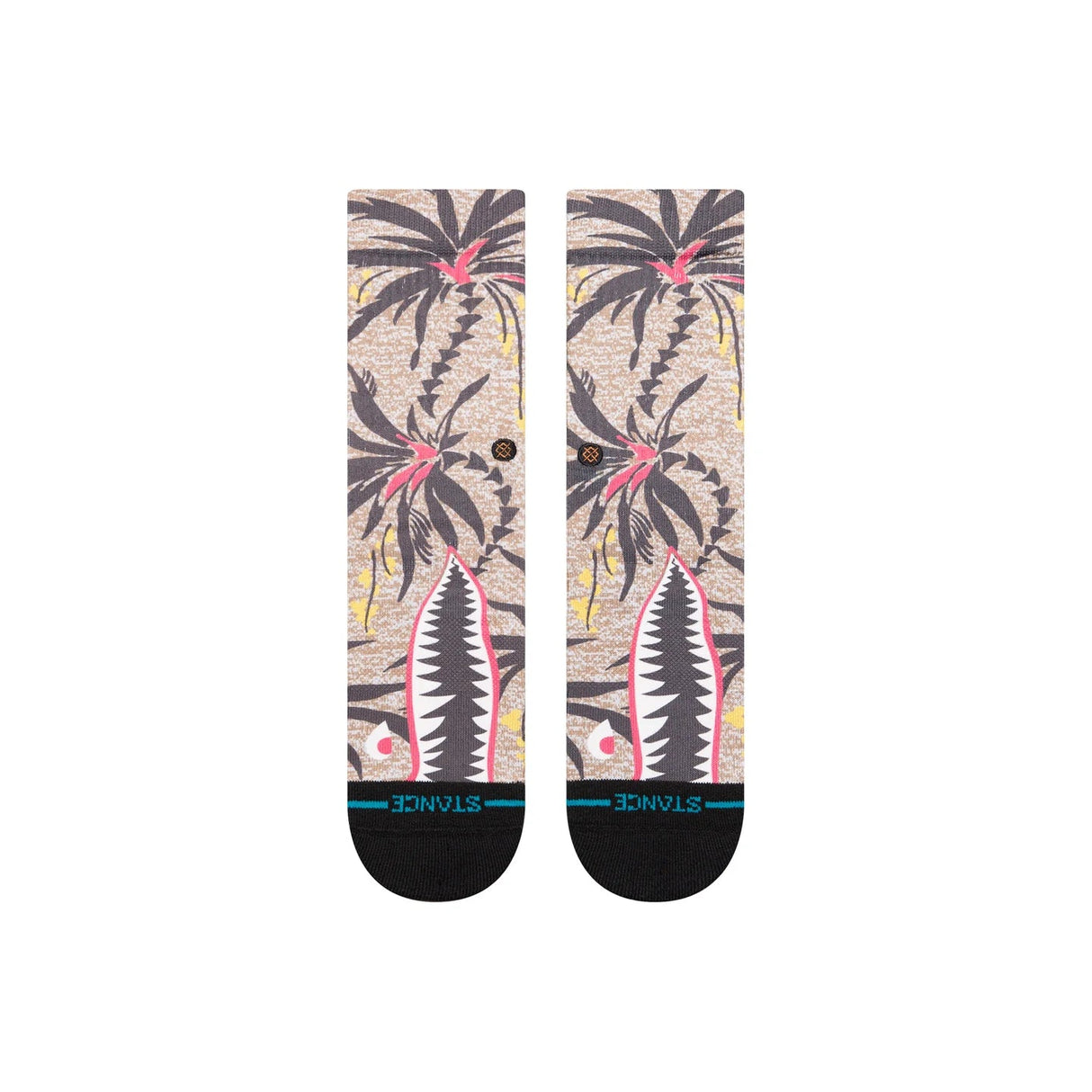 STANCE Kids Twisted Warbird Crew Socks Black Youth Socks Stance