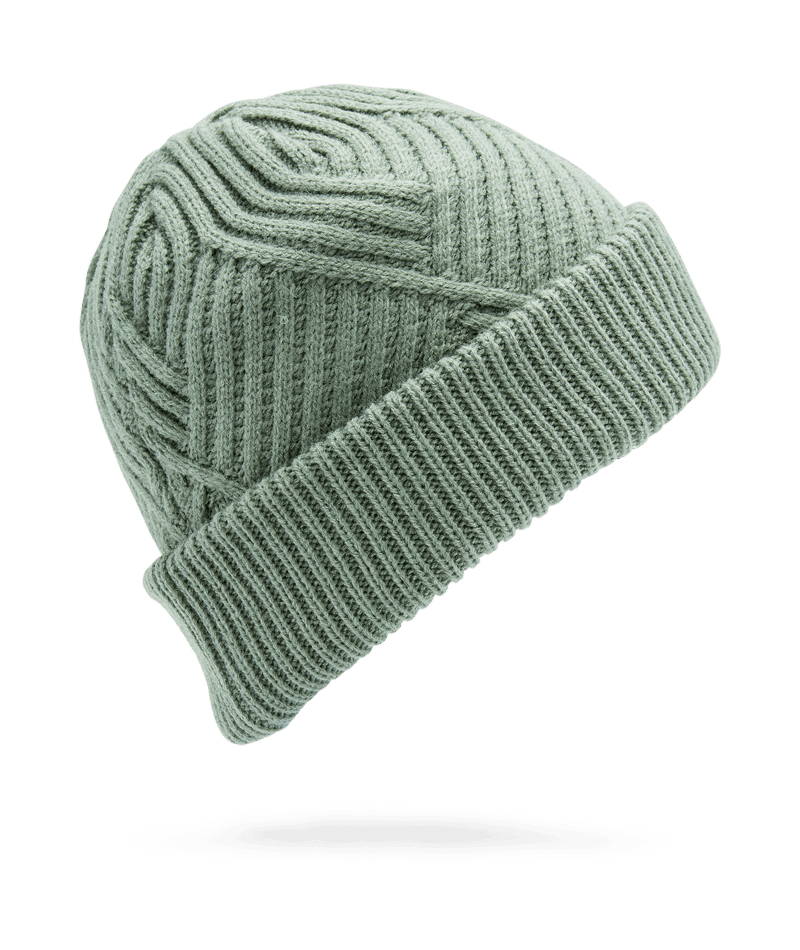 VOLCOM Women's Stone Knit Beanie Lichen Green Women's Beanies Volcom