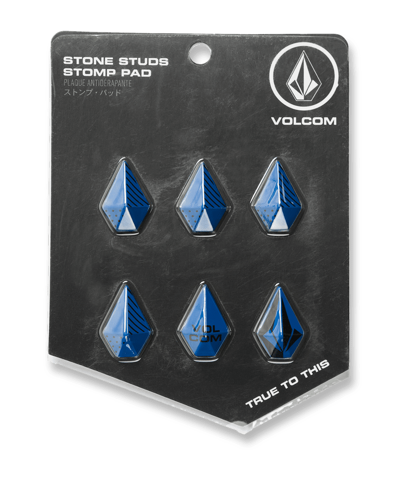 VOLCOM Stone Studs Stomp Pad Electric Blue Snowboard Stomp Pads Volcom 