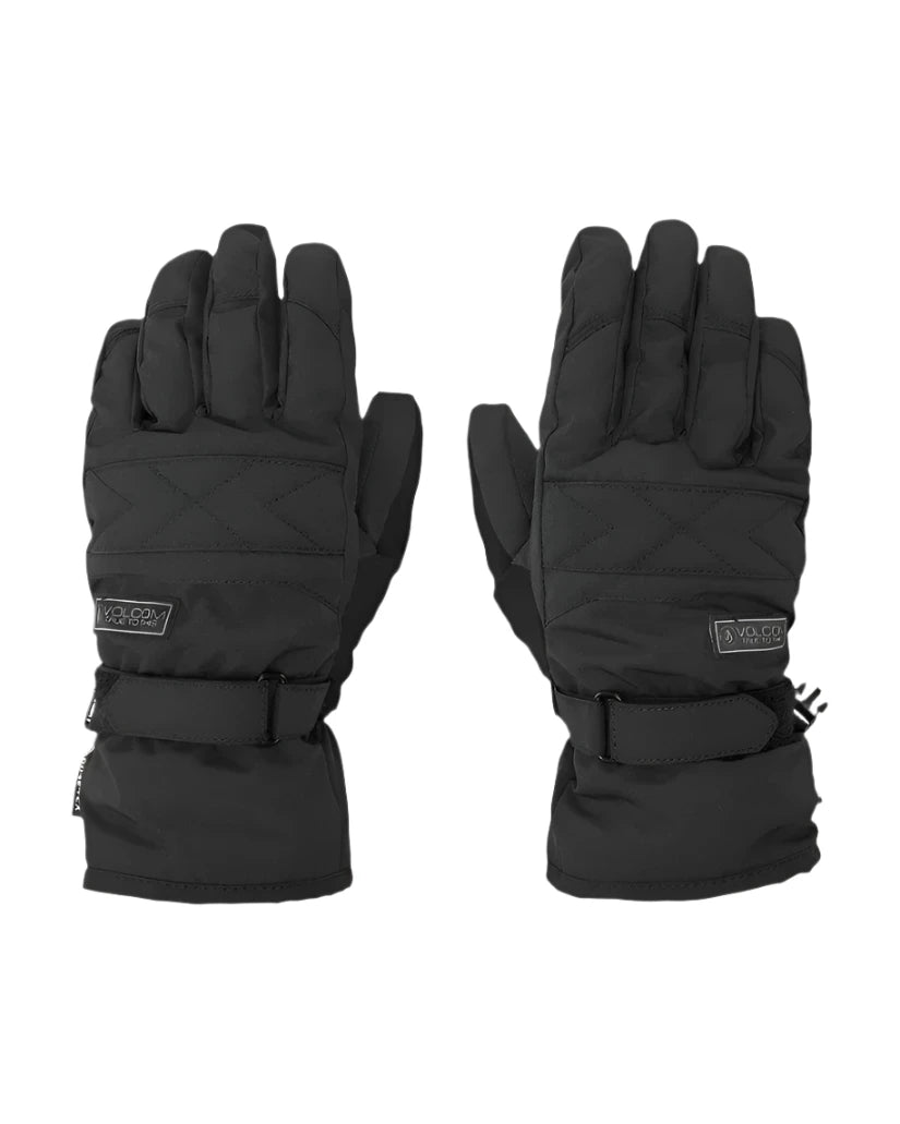 VOLCOM Women's Peep GORE-TEX Glove Black Women's Snow Mitts Volcom