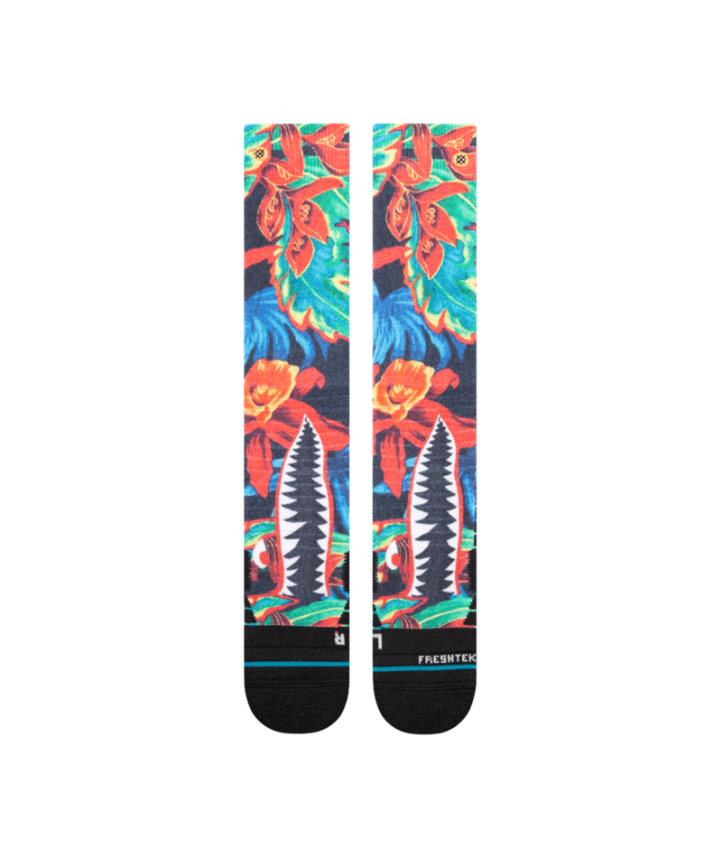 STANCE Kids Bomin Snow Socks Black Youth Snowboard Socks Stance
