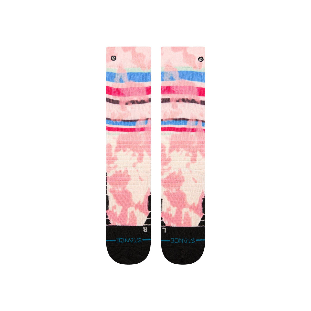 STANCE Kids Brong Snow Socks Pink Youth Snowboard Socks Stance