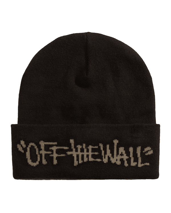 VANS Kids Let Loose Tall Cuff Beanie Black Boy's Beanies Vans
