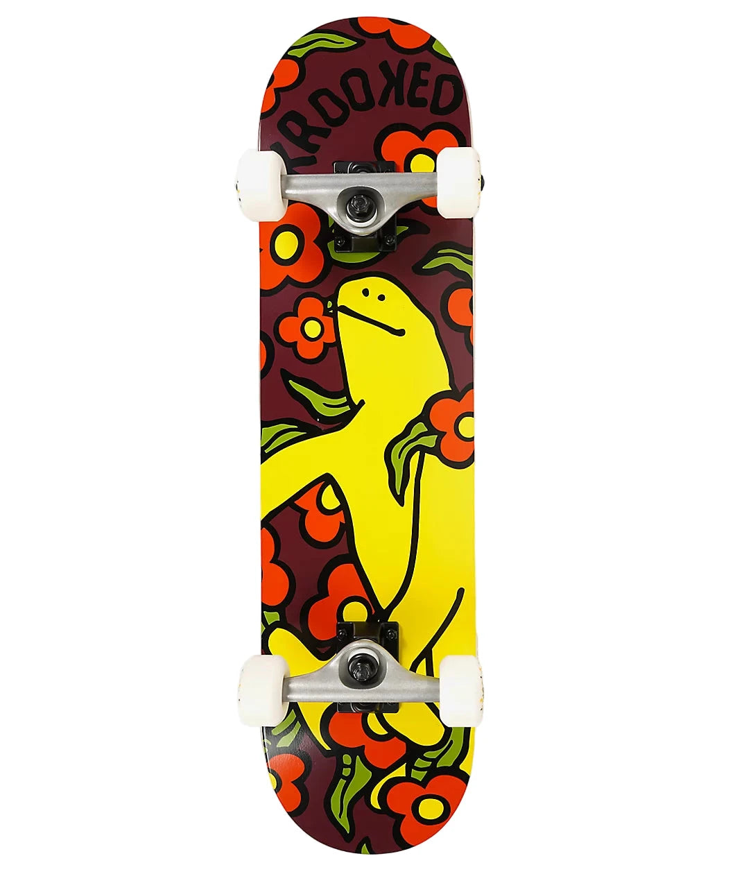 KROOKED Shmoo Vibes 7.3 Skateboard Complete Skateboard Completes Krooked