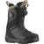 SALOMON Women's Kiana Dual BOA Snowboard Boots Black/Black/Sepia Tint 2024 Women's Snowboard Boots Salomon 