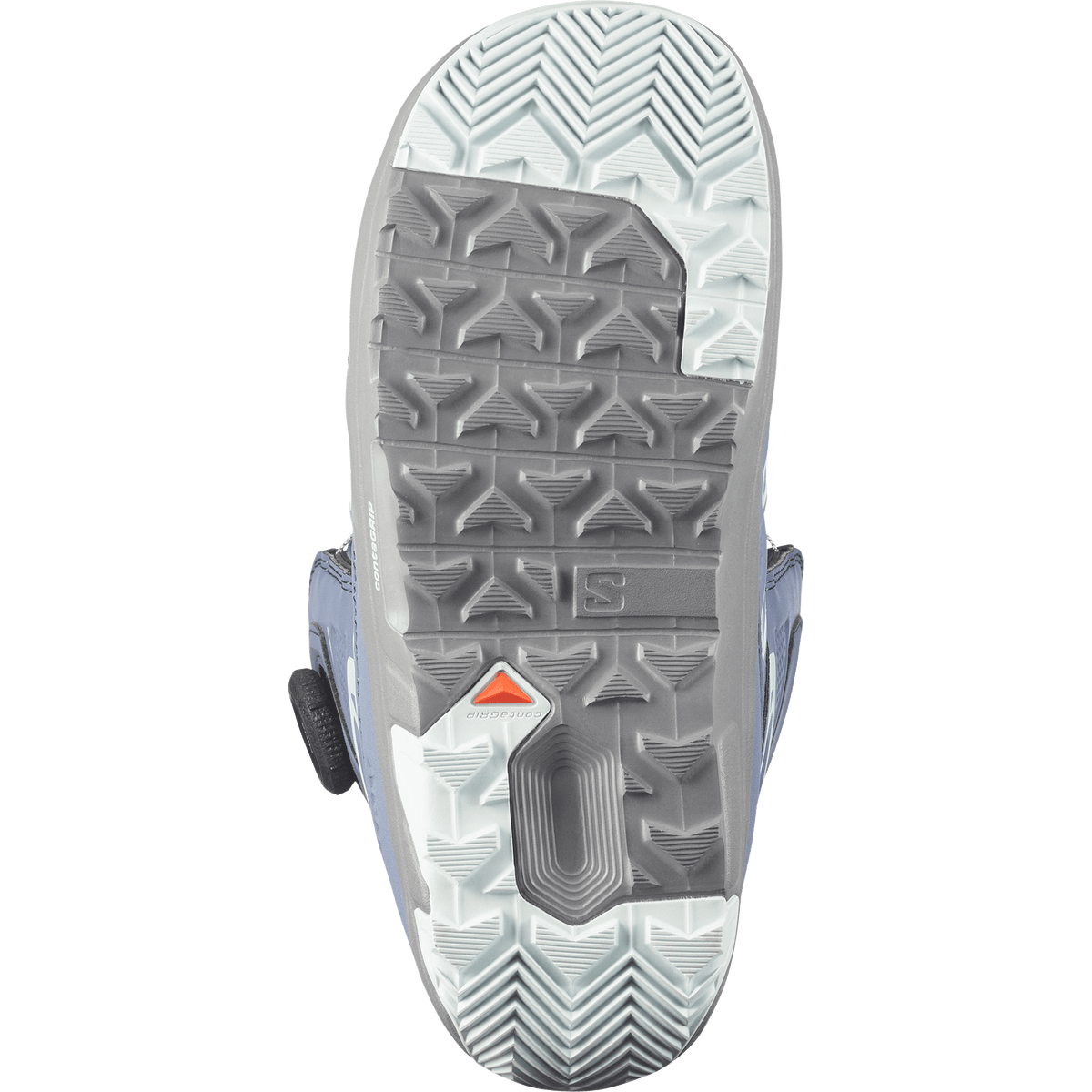 SALOMON Women's Ivy BOA SJ Snowboard Boots Grisaille/Ballad Blue/Steel Gray 2027 Women's Snowboard Boots Salomon