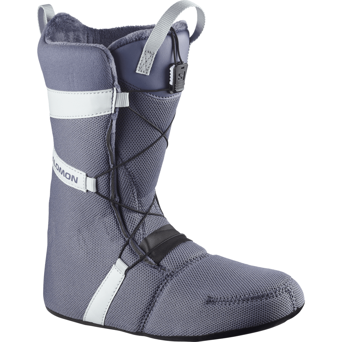 SALOMON Women's Ivy BOA SJ Snowboard Boots Grisaille/Ballad Blue/Steel Gray 2027 Women's Snowboard Boots Salomon