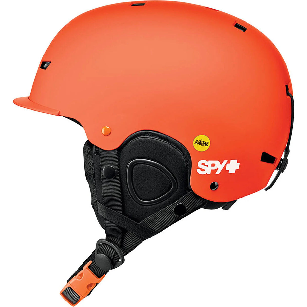 SPY Youth Lil Galactic MIPS Snow Helmet Matte Orange Spy Ink Youth Snow Helmets Spy