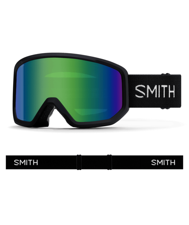 SMITH Transfer Black - Green Sol-X Snow Goggle Snow Goggles Smith