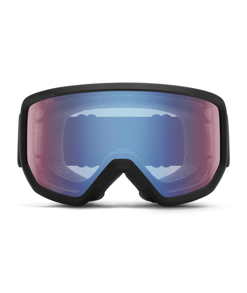 SMITH Transfer Black - Blue Sensor Mirror Snow Goggle Snow Goggles Smith