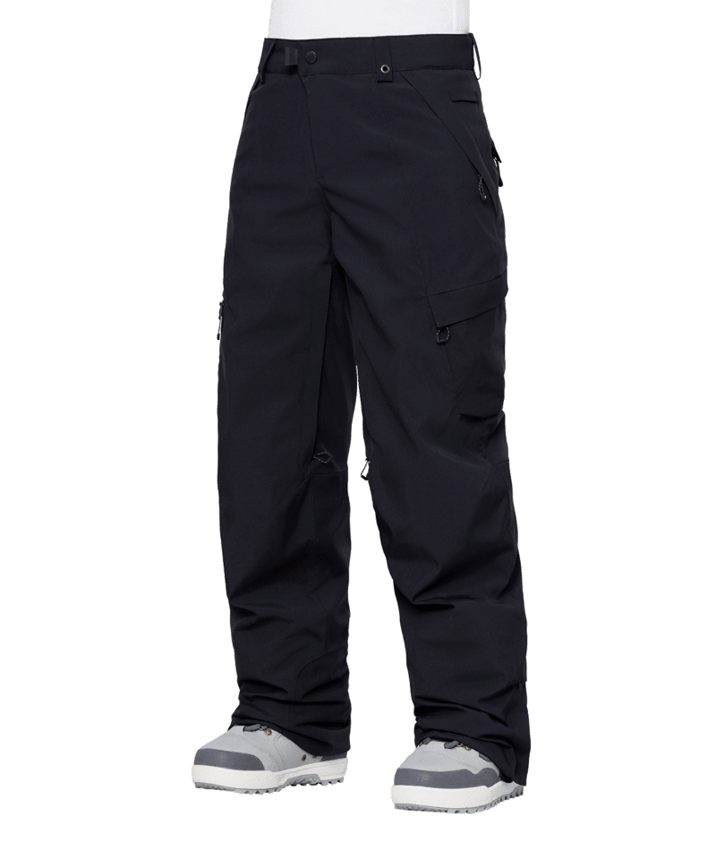 686 Women's Geode Thermagraph Snowboard Pants Black 2023 Women's Snow Pants 686