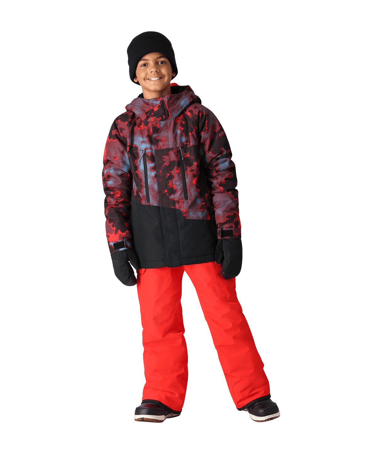 686 Youth Geo Insulated Snowboard Jacket Solar Nebula 2025 Youth Snow Jackets 686