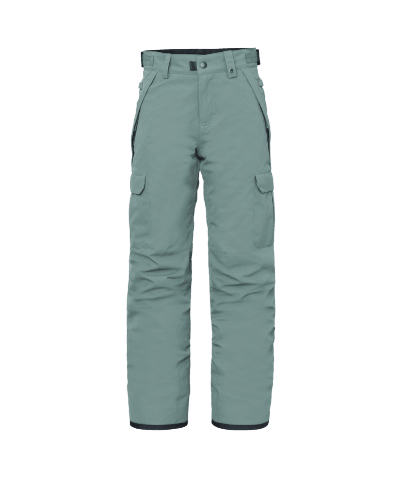 686 Youth Infinity Cargo Insulated Snowboard Pants Cypress Green 2024 Youth Snow Pants 686 