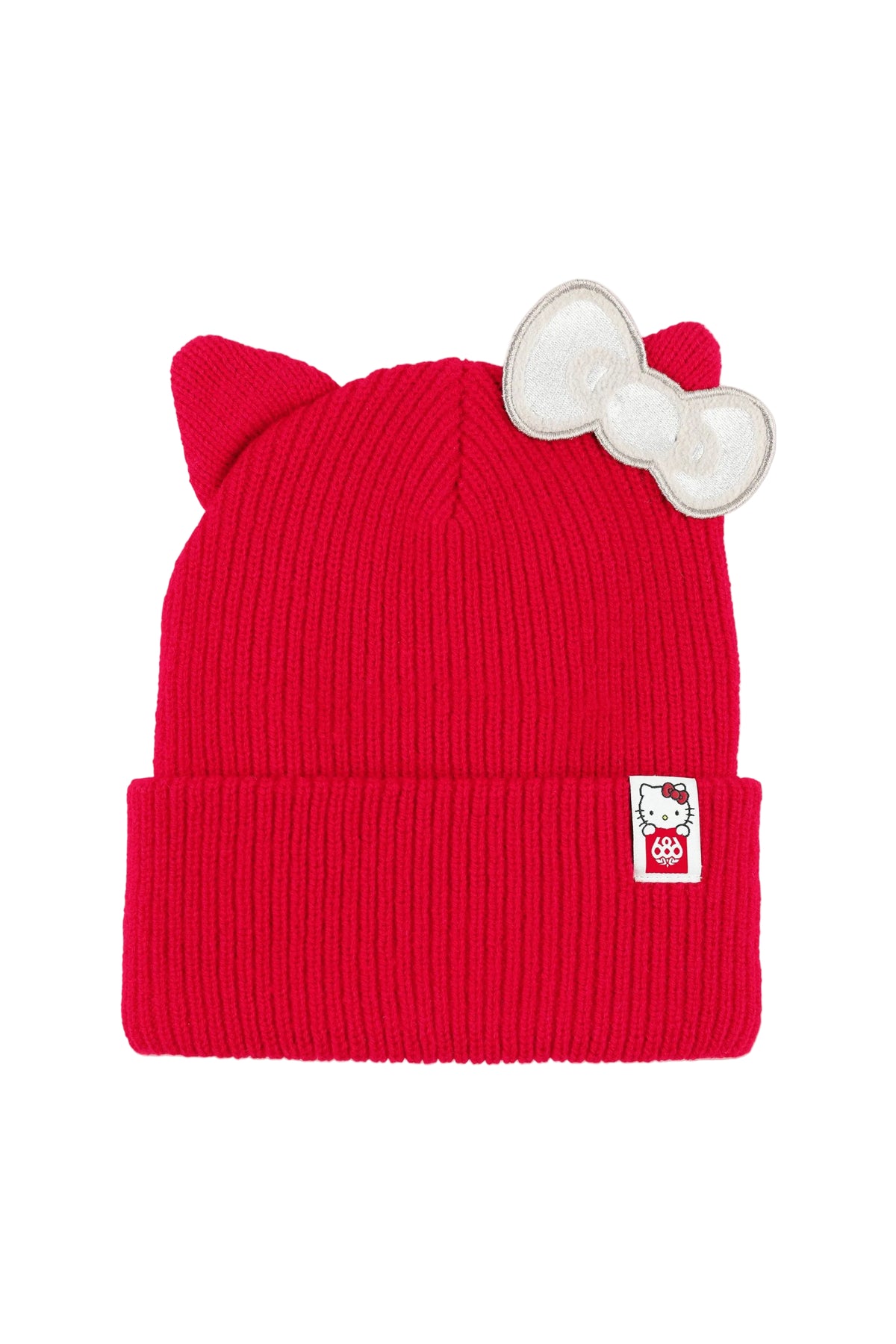 686 Women's Hello Kitty Beanie Hello Kitty Red