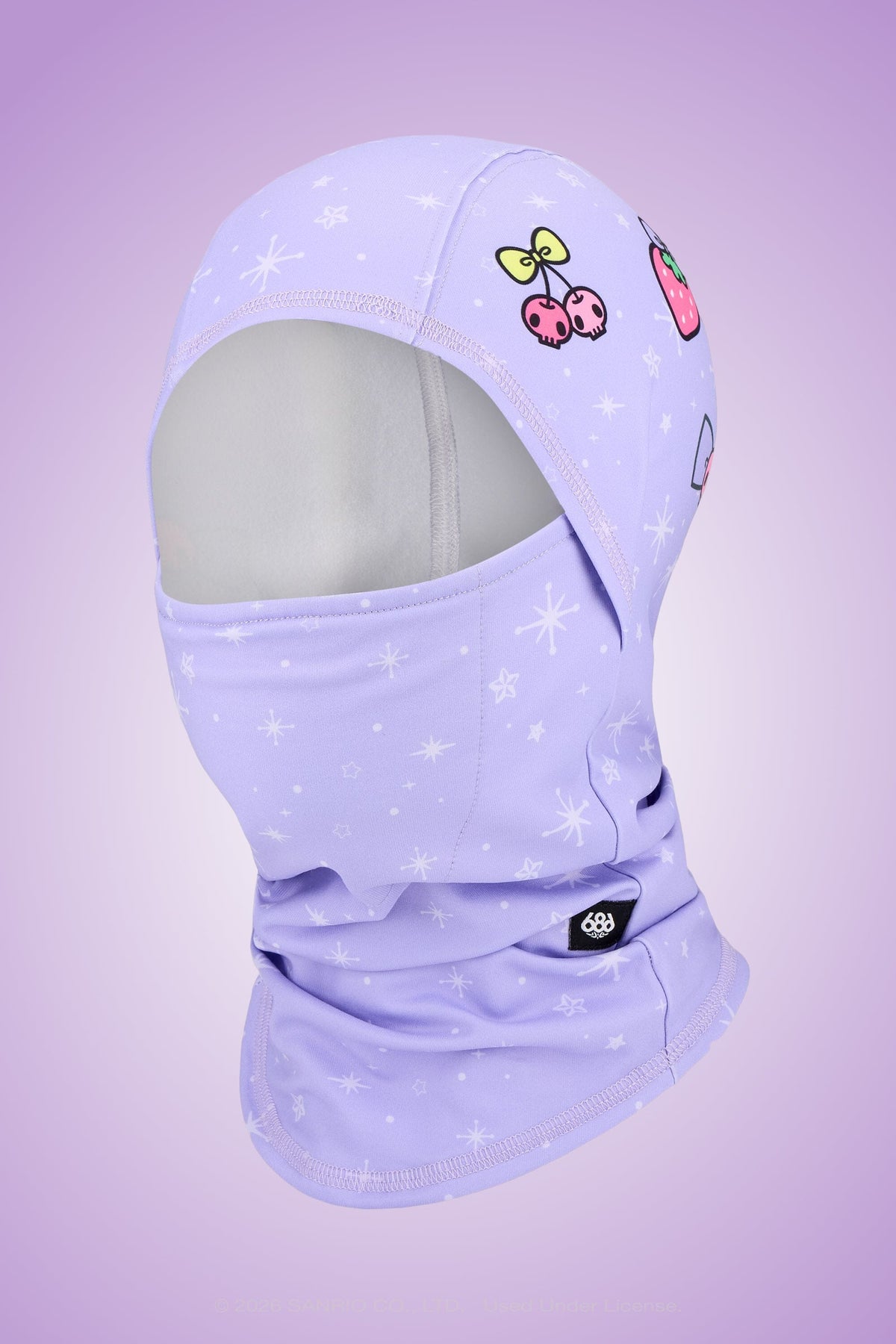 686 Hurra Hinged Balaclava Kuomi Violet Winter Face Masks 686