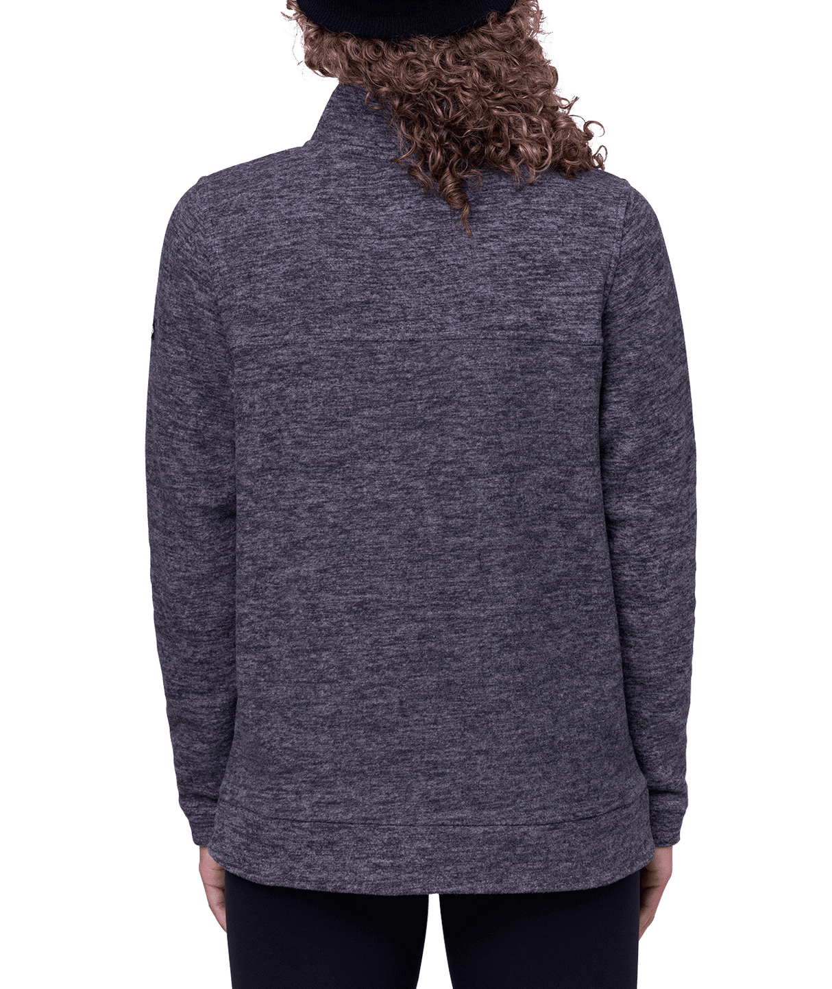 686 Women's Quarter Zip Fleece Black Women's Sweaters 686