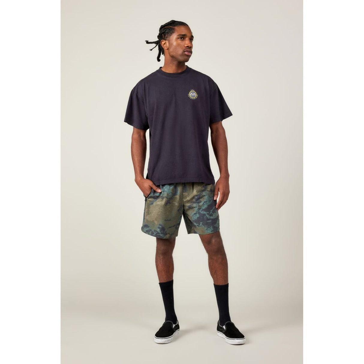 686 Reup Elastic Water Shorts Cypress Green Hemisphere Men's Boardshorts 686