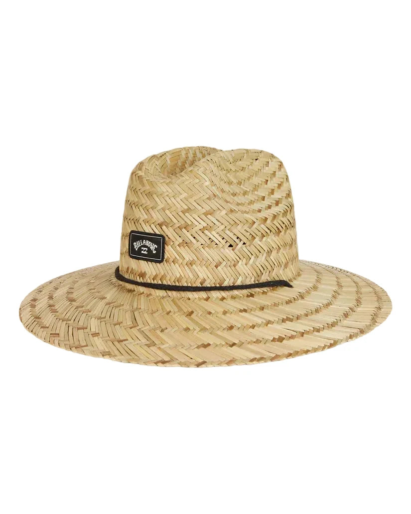 BILLABONG Tides Straw Lifeguard Hat Natural Men's Straw Hats Billabong