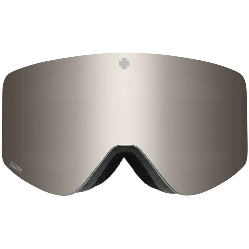 SPY Marauder SE Steel Grey - Happy Bronze with Silver Mirror + Happy LL Persimmon with Silver Mirror Snow Goggle Snow Goggles Spy