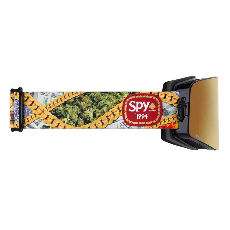 SPY Marauder Essentials - Happy Bronze Gold Mirror + Happy LL Yellow Green Mirror Snow Goggle Snow Goggles Spy