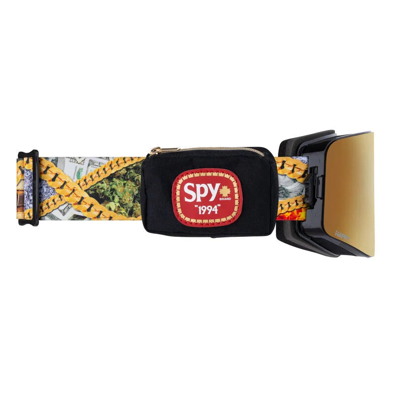 SPY Marauder Essentials - Happy Bronze Gold Mirror + Happy LL Yellow Green Mirror Snow Goggle Snow Goggles Spy
