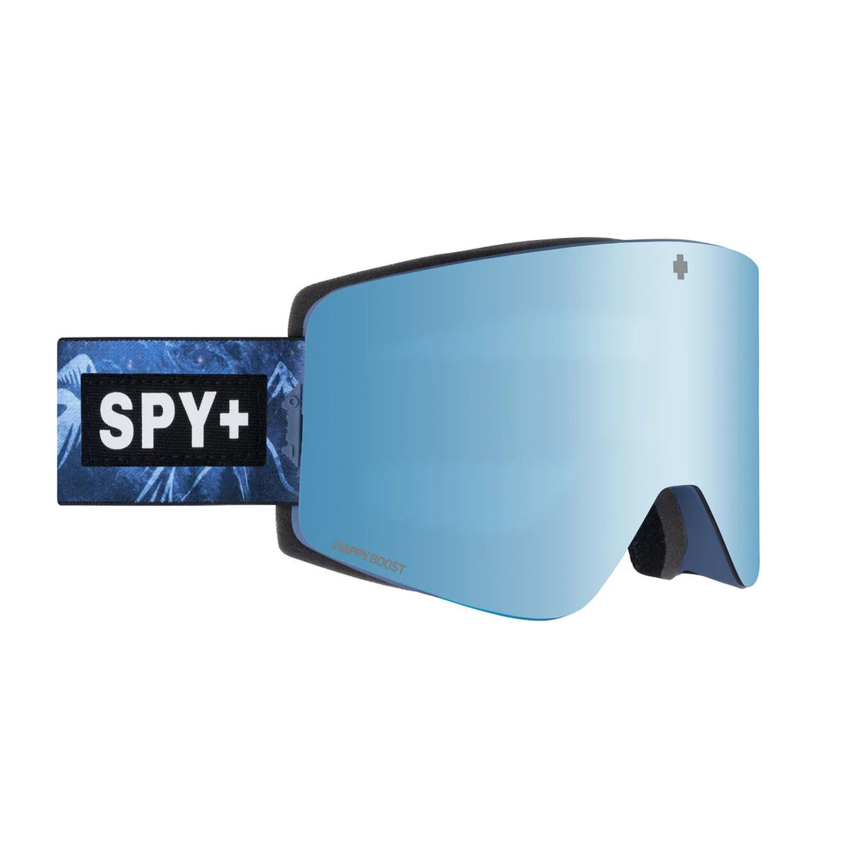 SPY Marauder Spy + Chris Rasman - Happy Boost Ice Blue Mirror + HB LL Coral Snow Goggle Snow Goggles Spy