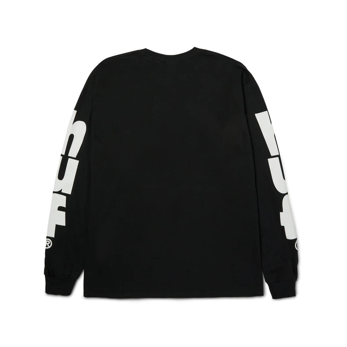 HUF Megablast Long Sleeve T-Shirt Black Men's Long Sleeve T-Shirts Huf
