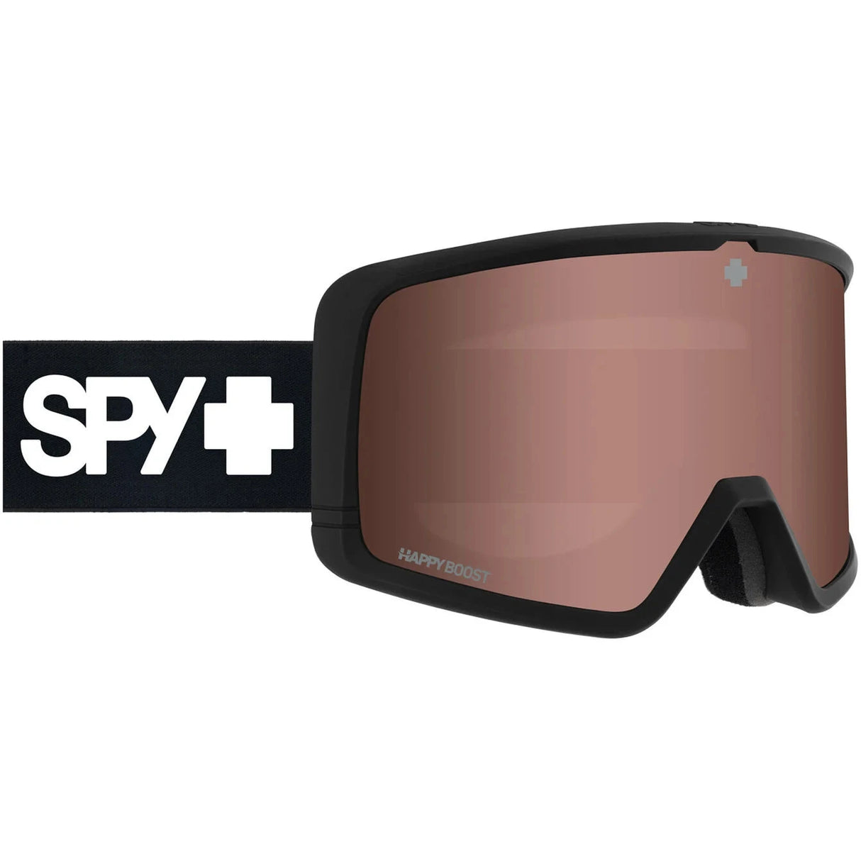 SPY Megalith Everblack - Happy Boost LL Coral + Happy LL Yellow Snow Goggle Snow Goggles Spy