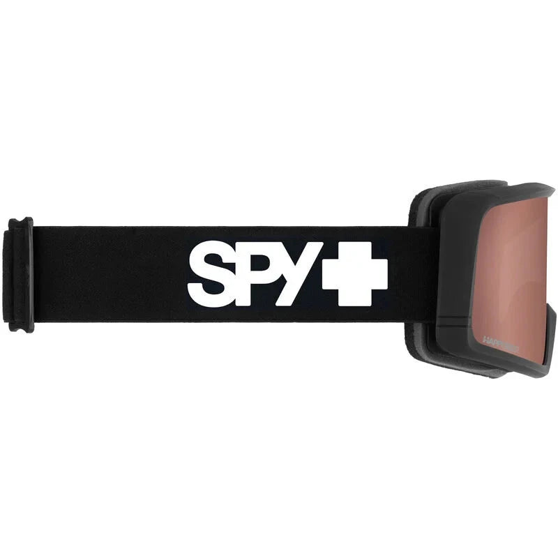 SPY Megalith Everblack - Happy Boost LL Coral + Happy LL Yellow Snow Goggle Snow Goggles Spy