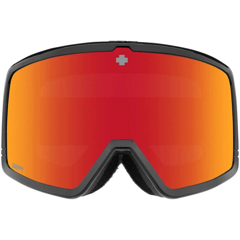 SPY Megalith Redline - Happy ML Rose with Red Mirror + Happy LL Yellow Snow Goggle Snow Goggles Spy
