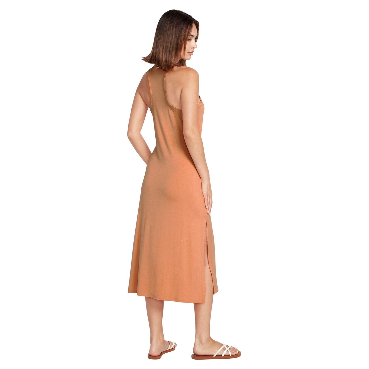 VOLCOM Women's Stonelight Dress Clay Women's Dresses Volcom