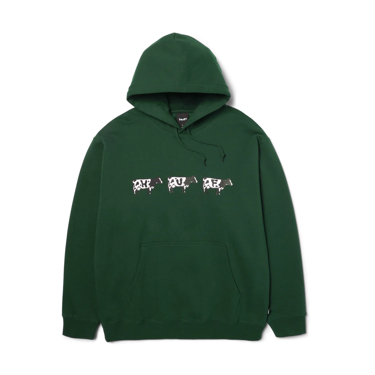 HUF Moo Hoodie Forest Green