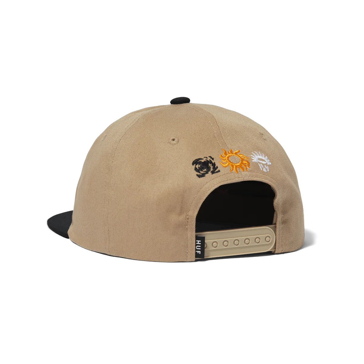 HUF Movement 6 Panel Snapback Hat Men's Hats Huf