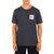 HURLEY Everyday Four Corners T-Shirt Black Heather Men's Short Sleeve T-Shirts Hurley 