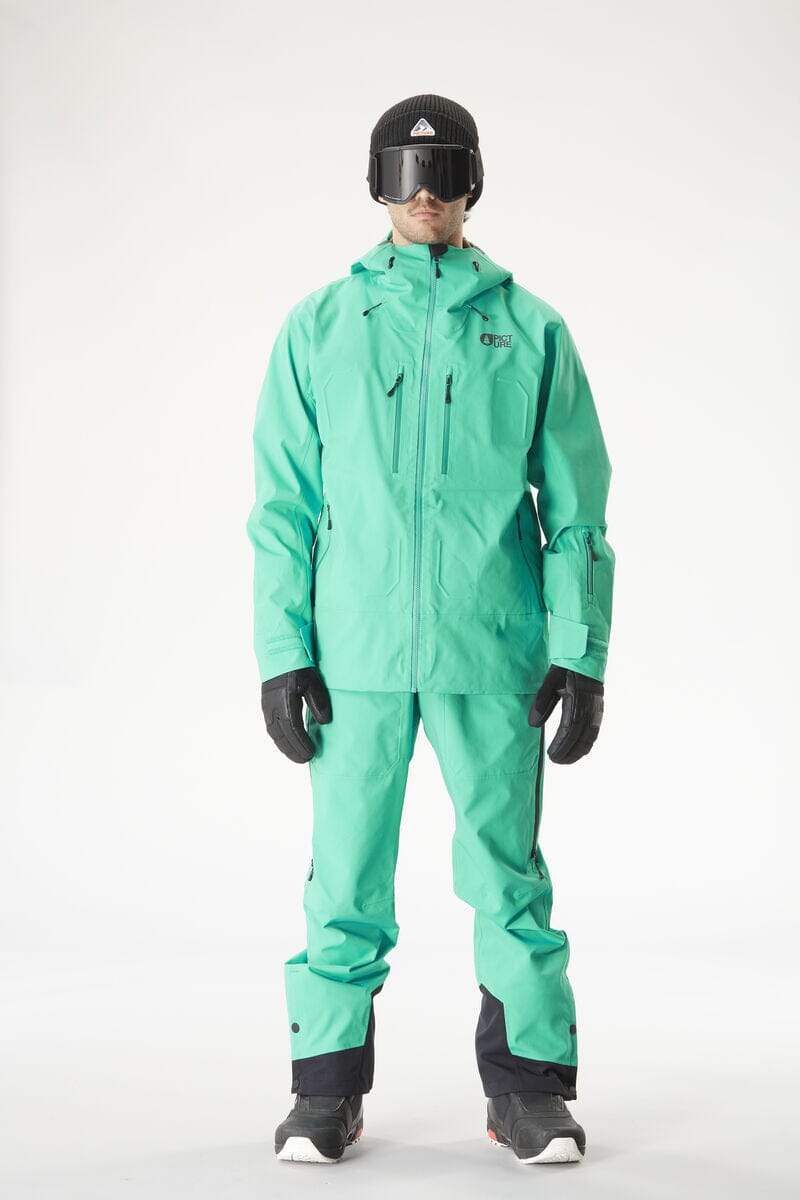PICTURE Welcome 3L Snowboard Jacket Spectra Green 2024 Men's Street Jackets Picture