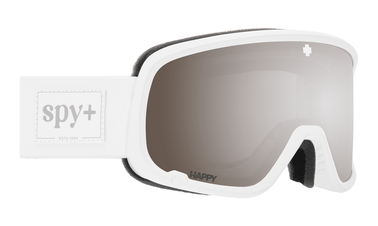 SPY Marshal 2.0 White IR - Happy ML Rose Silver Spectra Snow Goggle Snow Goggles Spy