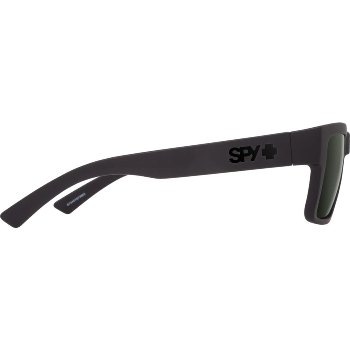 SPY Montana Soft Matte Black - Happy Grey Green Polarized Sunglasses Sunglasses Spy
