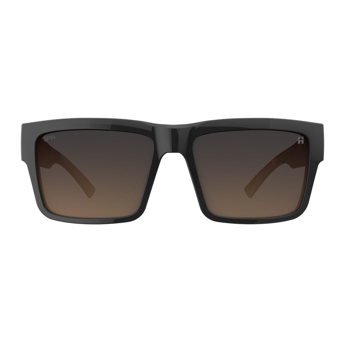 SPY Montana Black/Honey Tort - Happy Dark Brown Fade Sunglasses Sunglasses Spy