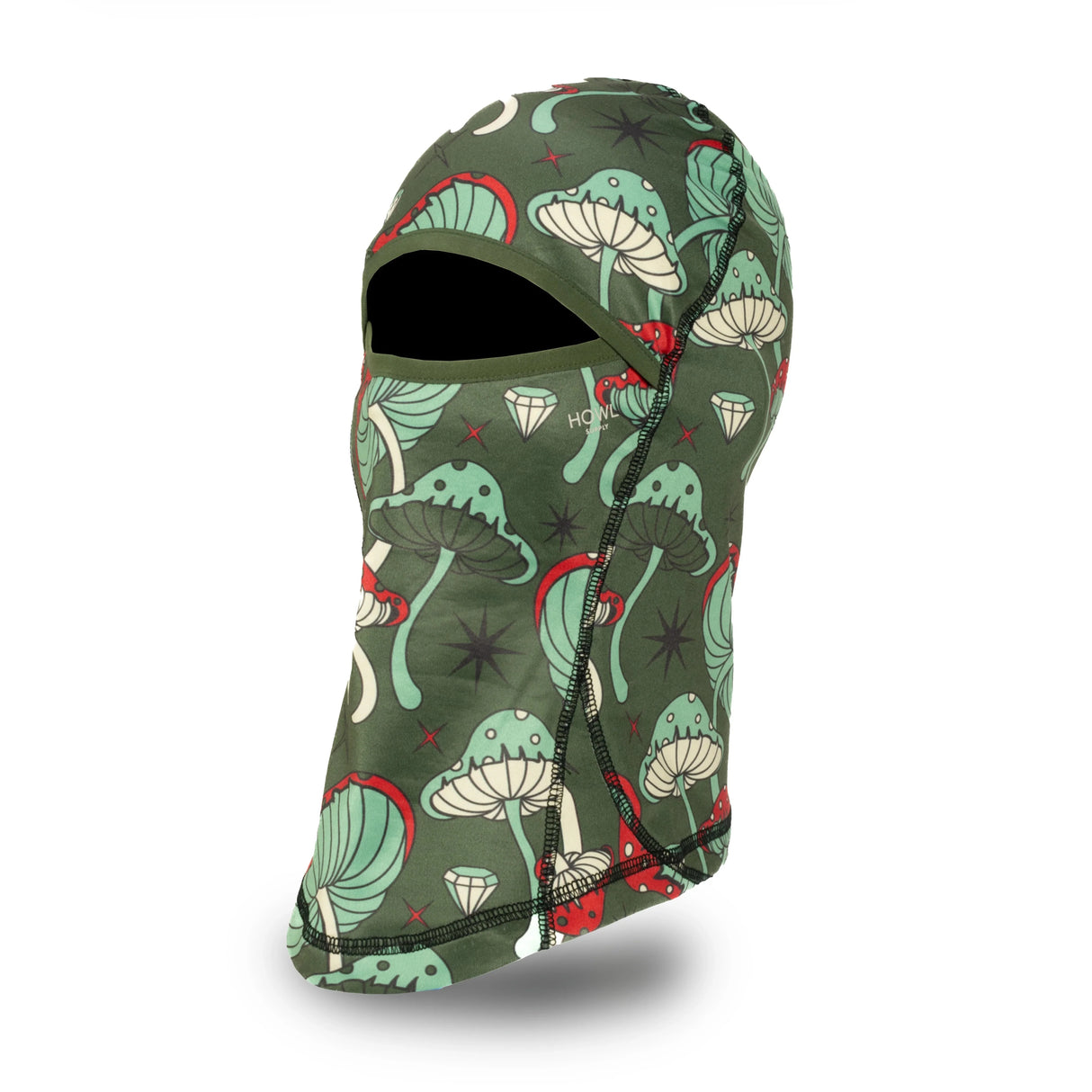 HOWL Legacy Facemask Mushroom Winter Face Masks Howl