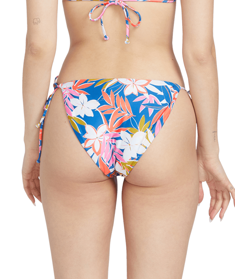 VOLCOM Women's Hot Tropics Full Bikini Bottom True Blue Women's Bikini Bottoms Volcom 