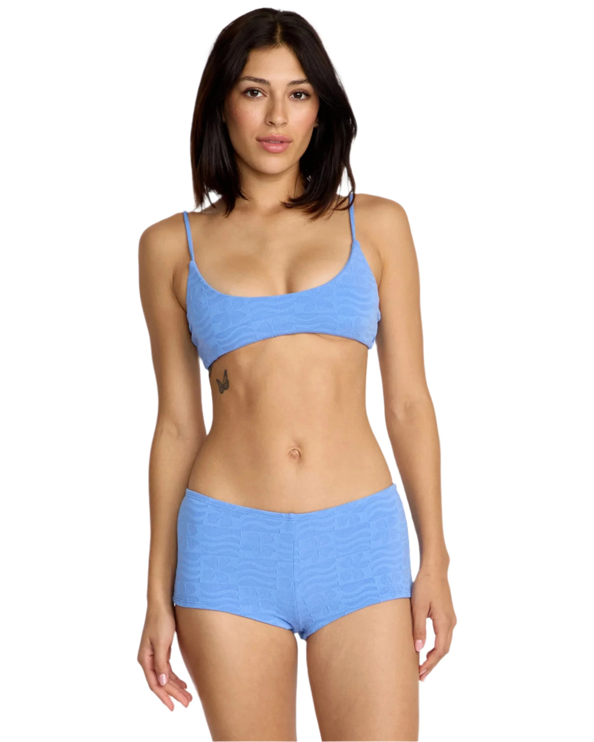 VOLCOM Women's Coco Surf Short Light Blue Acid Women's Boardshorts Volcom