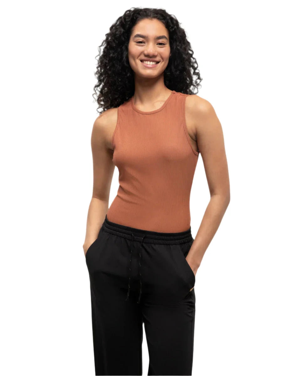 TENTREE Women's Haines Tank Top Clay Tile Women's Tank Tops and Halter Tops Tentree