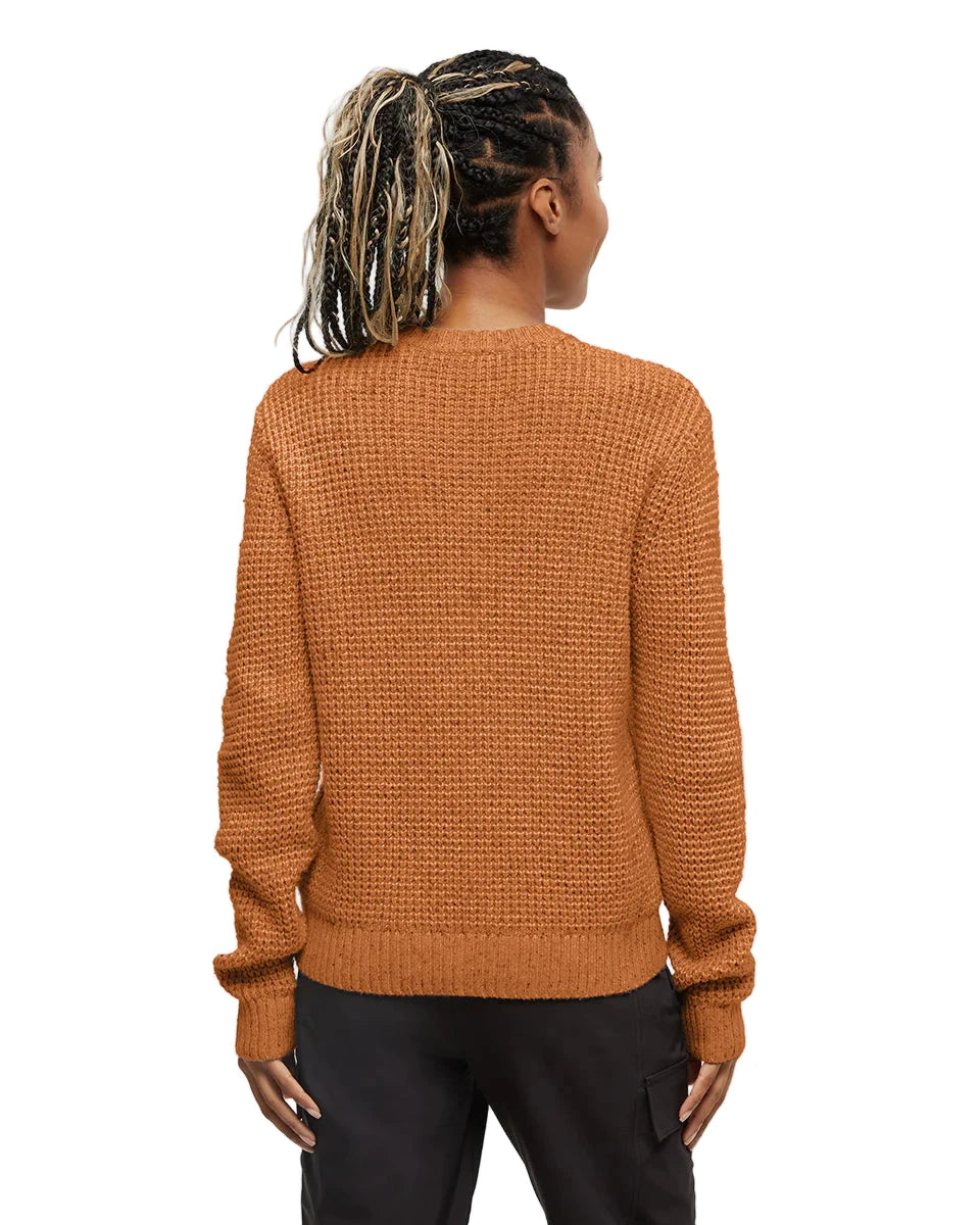 TENTREE Women's Morrell Sweater Burnt Caramel Nep Women's Sweaters Tentree