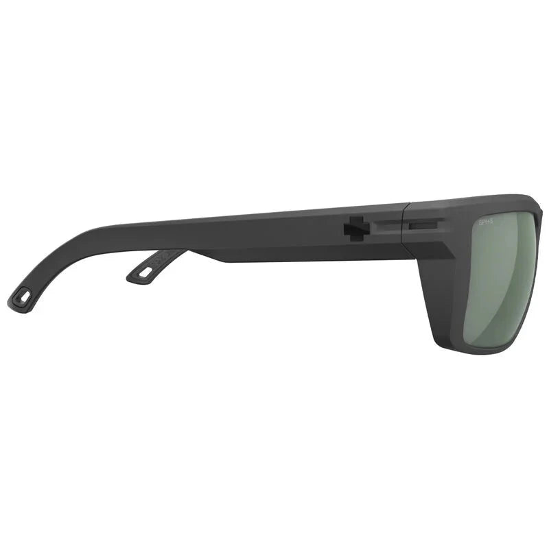 SPY Overhaul XL Matte Black - Happy Grey Green Polarized Sunglasses Sunglasses Spy