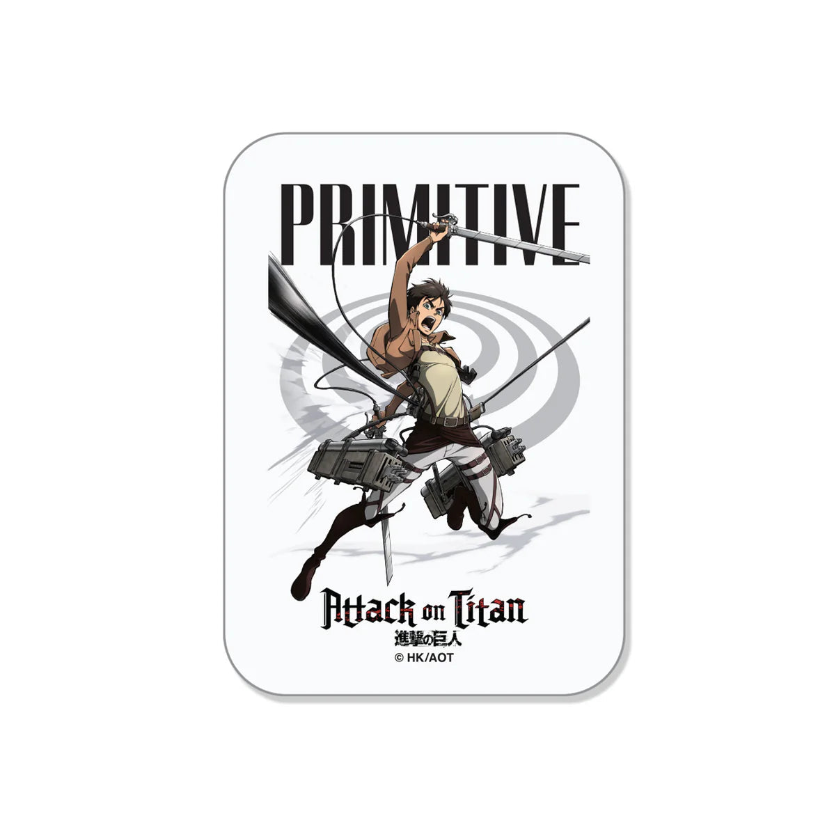 PRIMITIVE Eren Sticker Stickers Primitive
